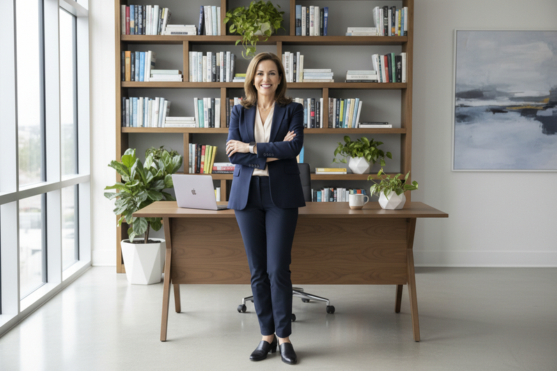 image of successful business coach